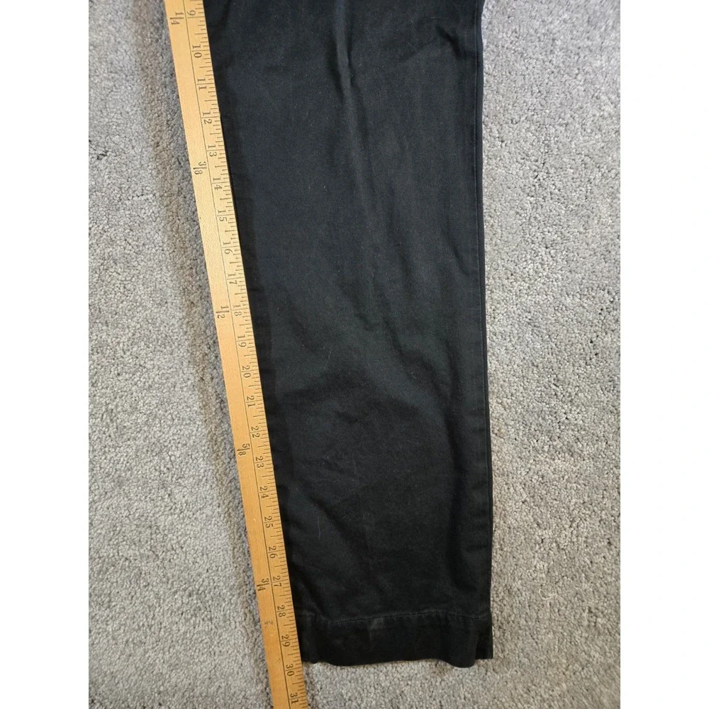 Polo Ralph Lauren Chino Pants‎ Mens 34x32 Black 100% Cotton Preppy